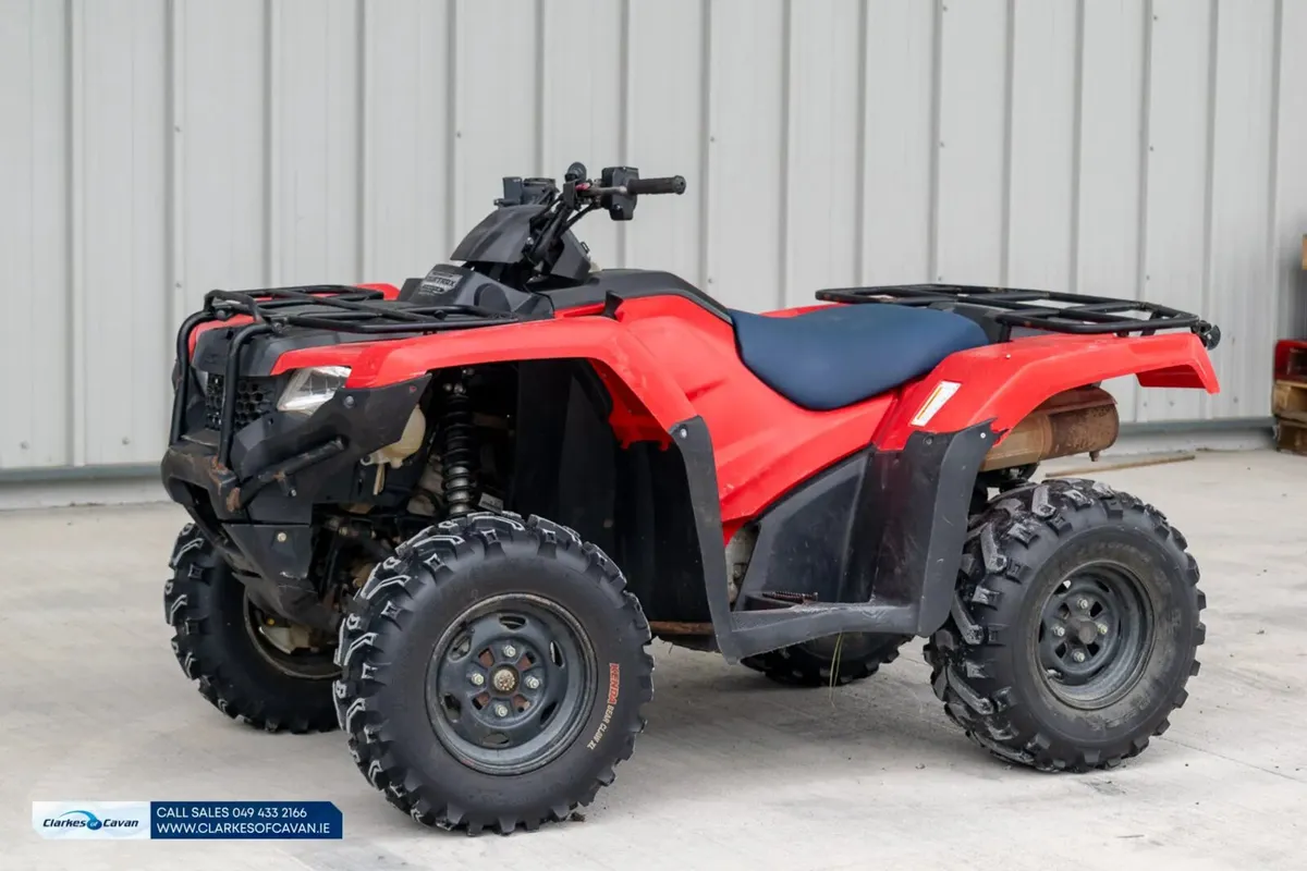 2016 Honda TRX420FA6  Quad - Image 1