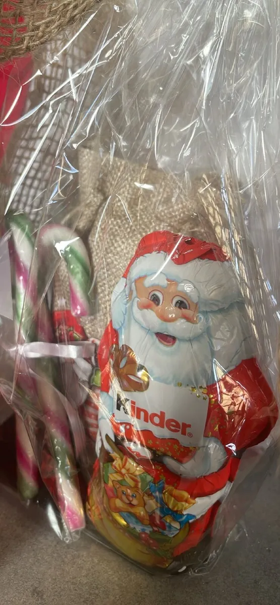 Wooden Vintage Santa Nesting Dolls - Image 2