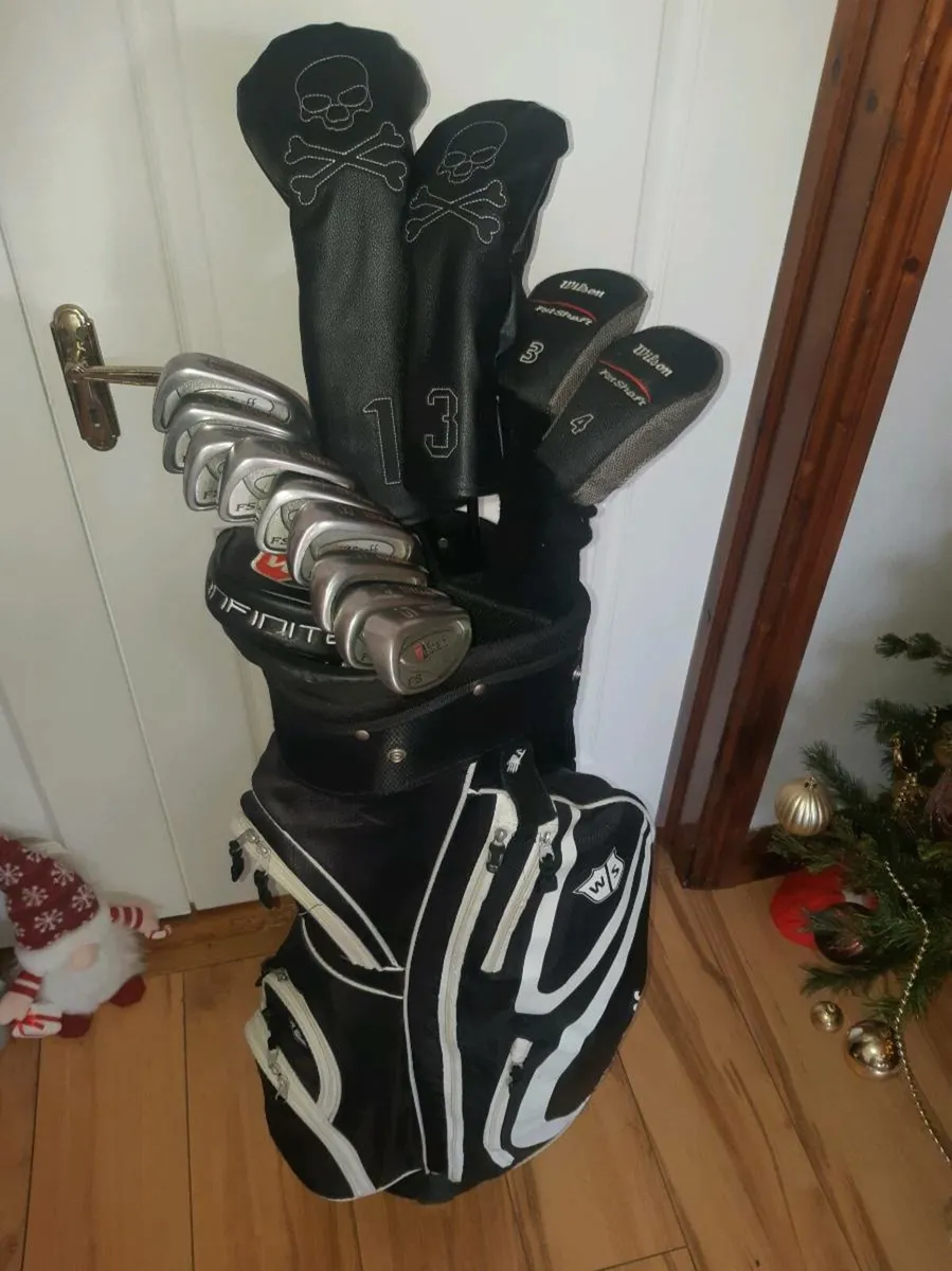 Wilson Staff Fatshaft Golf Set with Cart Bag - Image 1