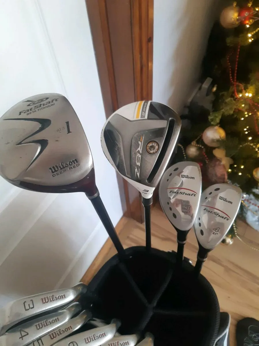 Wilson Staff Fatshaft Golf Set with Cart Bag - Image 4