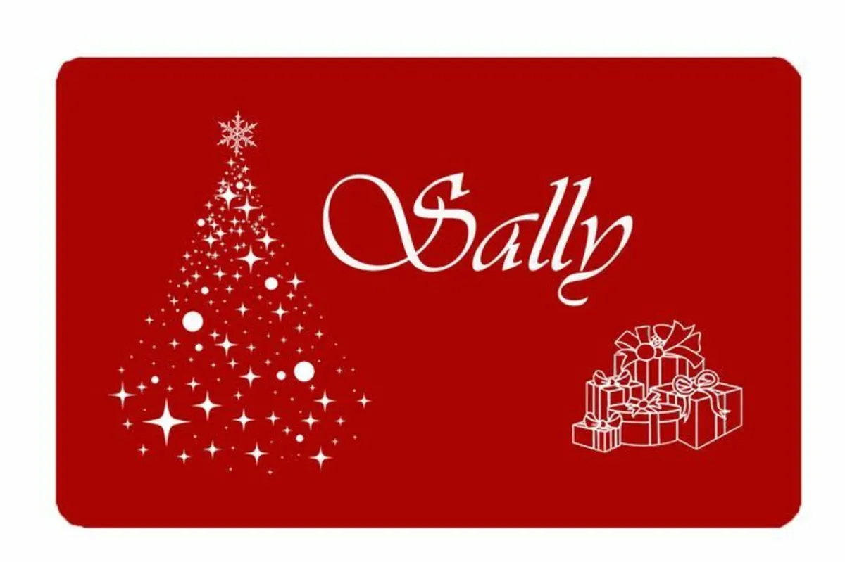 Christmas Table place cards - Image 1