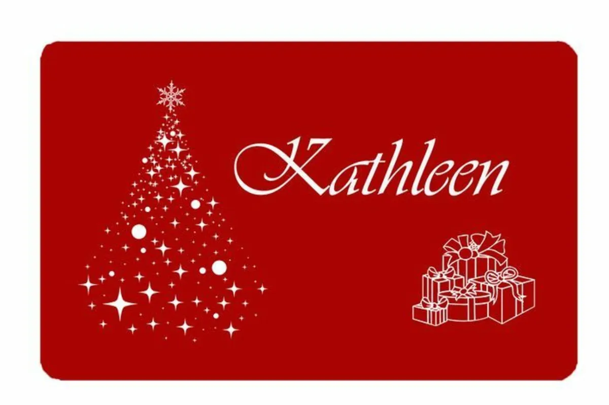 Christmas Table place cards - Image 3