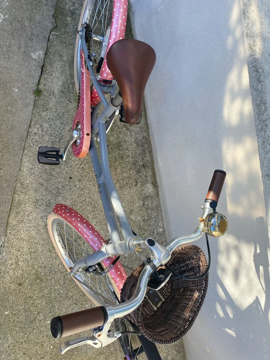 Girls matching bike with basket - Image 2