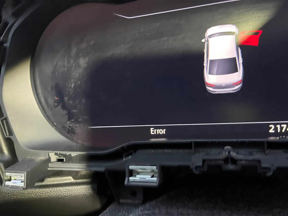 VW virtual ERROR  Speedo repair - Image 1