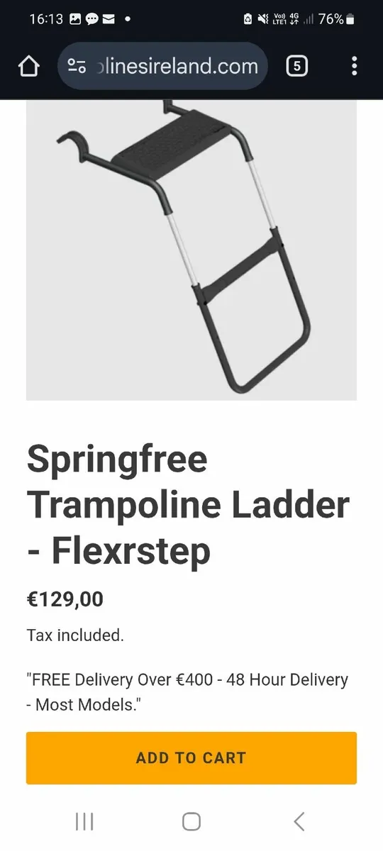 Springfree Oval Safest Premium Trampoline - Image 2