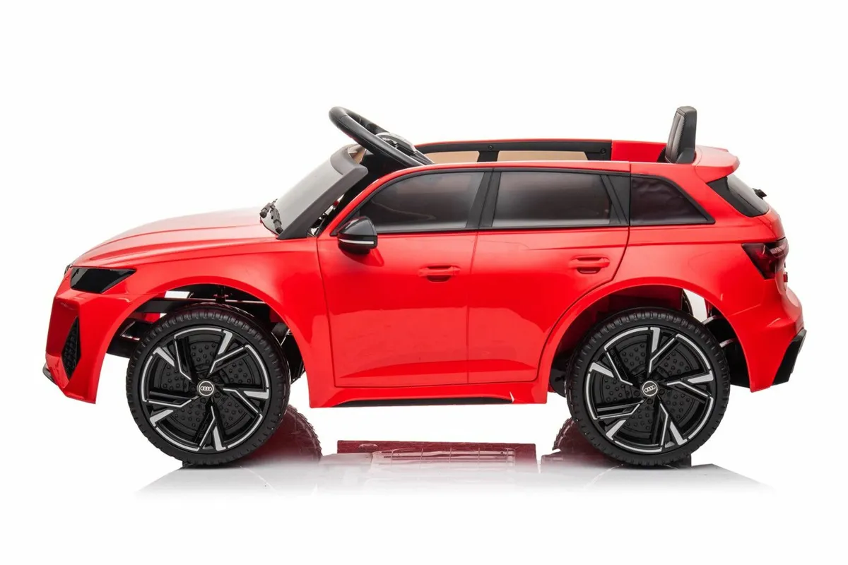 12V Audi RS 6 Ride on Kids Toy Red - Image 3