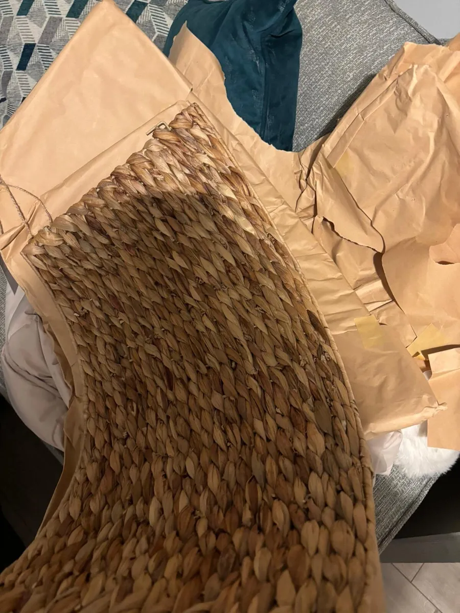 Christmas tree skirt wicker - Image 1