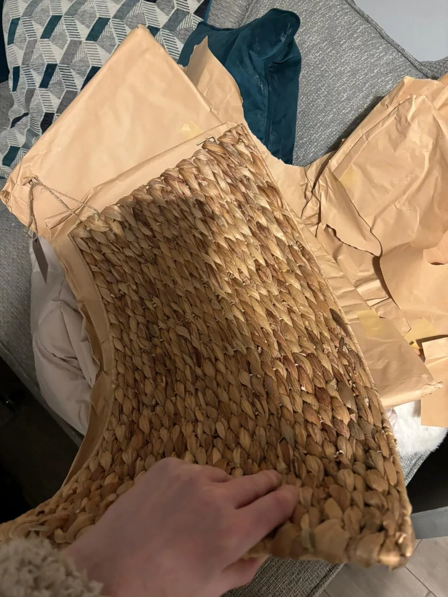 Christmas tree skirt wicker - Image 2