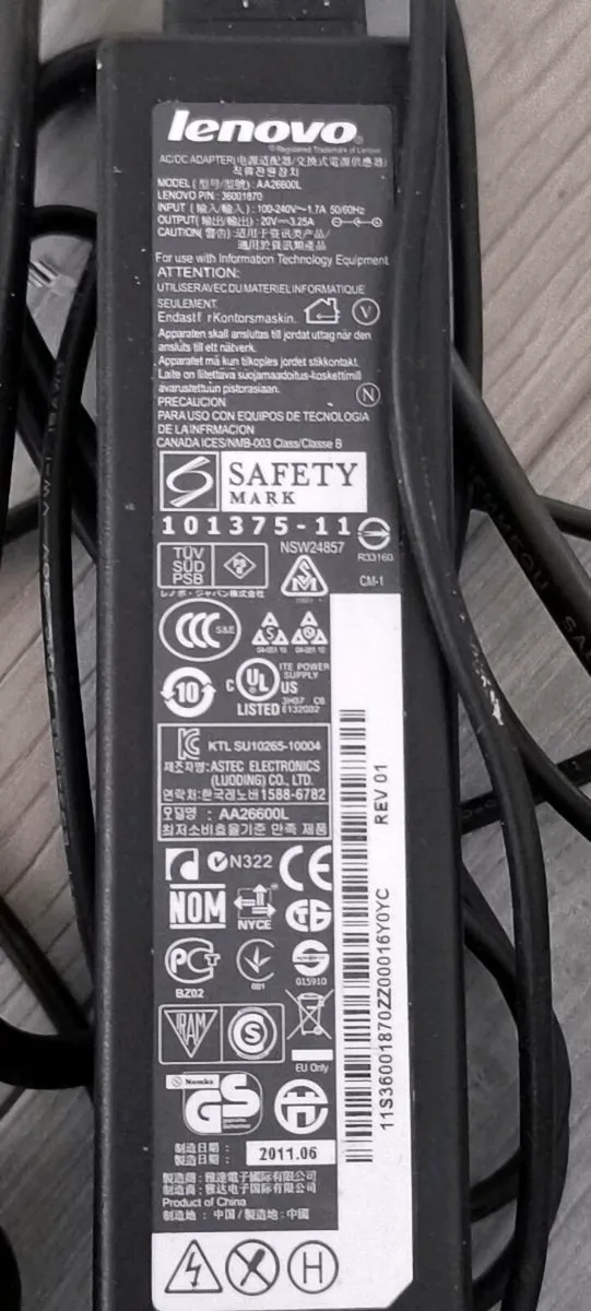 CHARGERS FOR LAPTOPS - Image 1