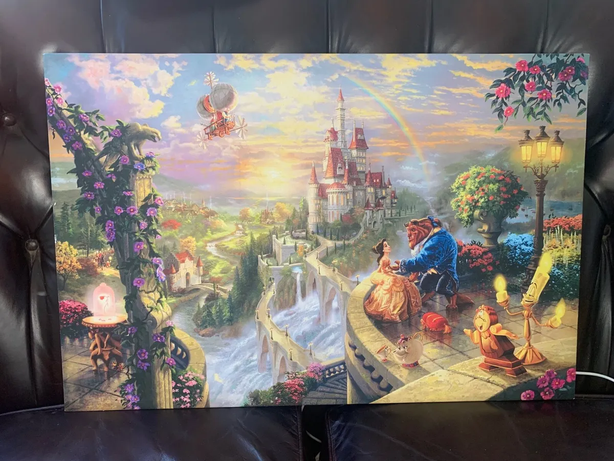 Beauty and the beast canvas - Image 1
