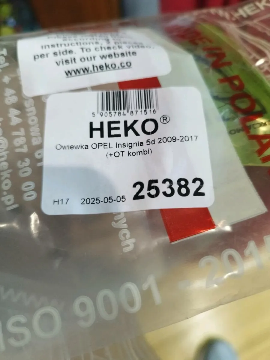 Heko Wind Deflectors for Opel Insignia Mk 1 - Image 3