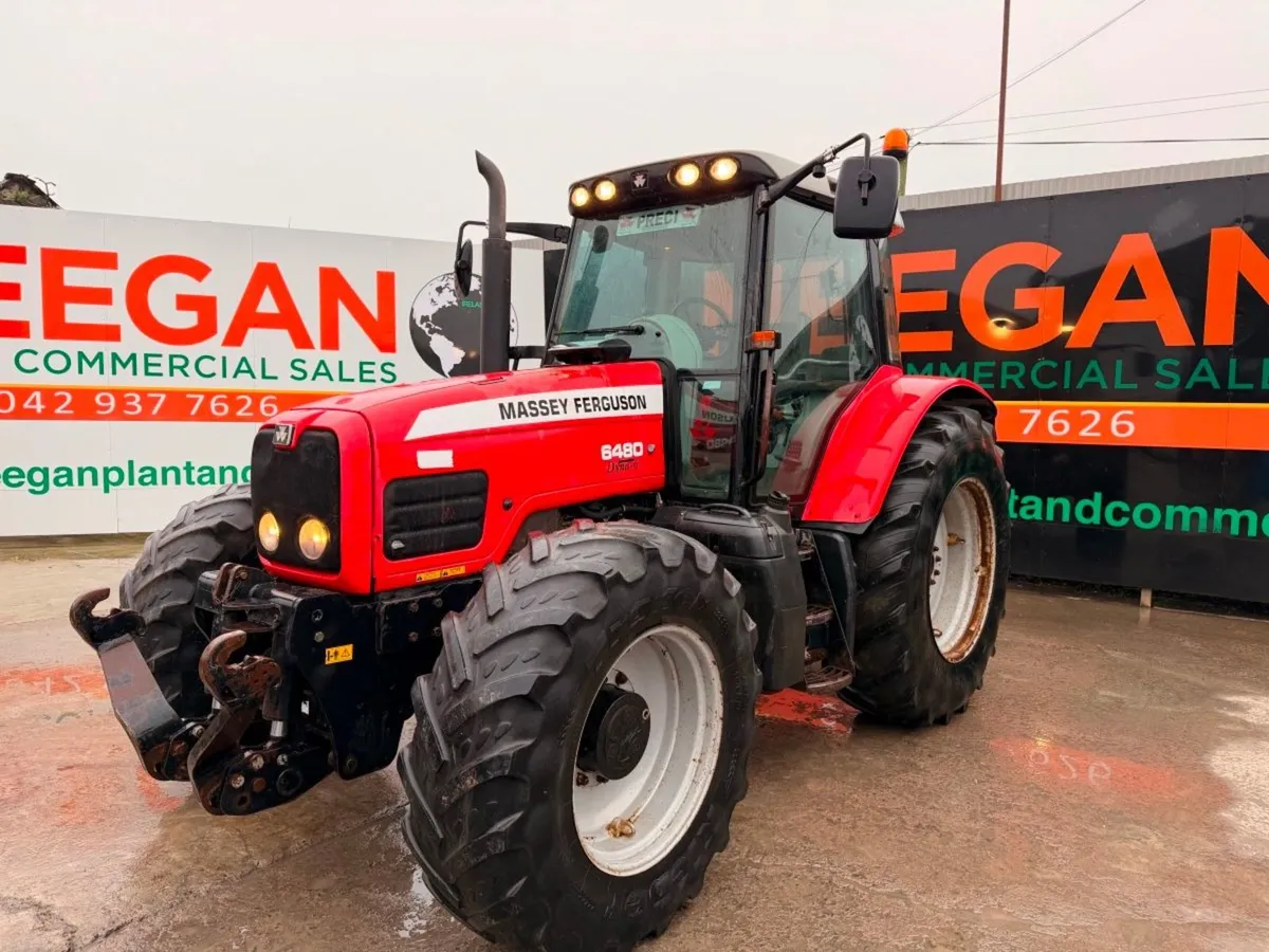 2005 MASSEY FERGUSON 6480 DYNA-6 TRACTOR - Image 1