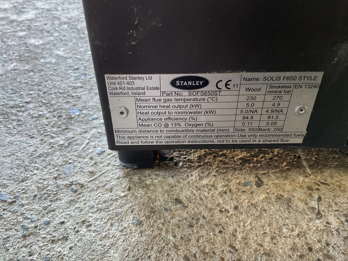 Stanley Solis F650 Stove - Image 4