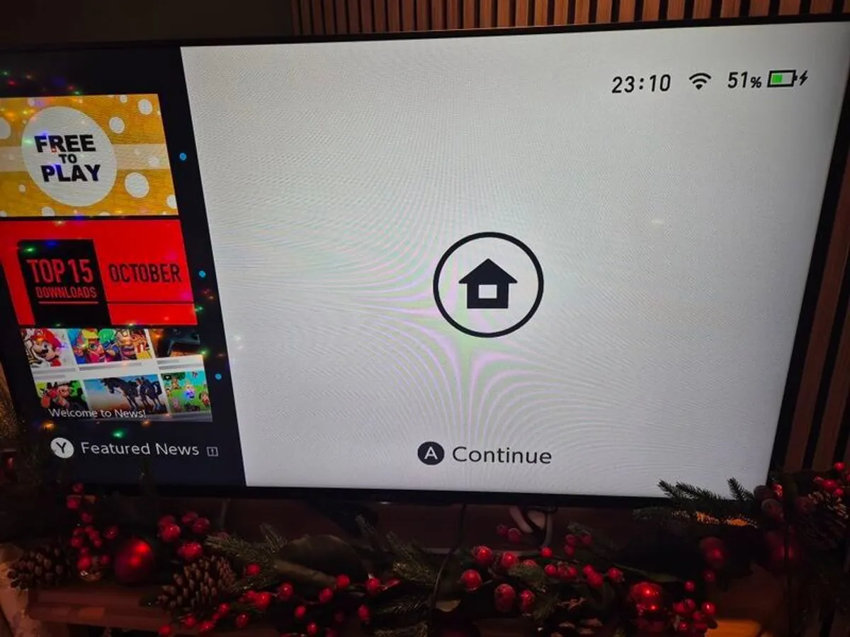 Nintendo Switch with 3 games and accessories - Image 3