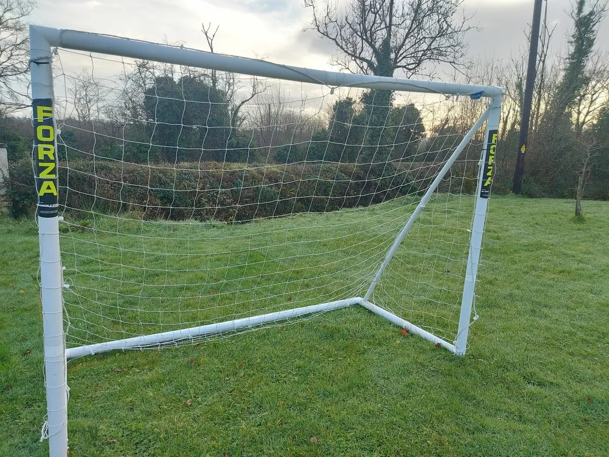 Forza football goals 8x6ft - Image 2