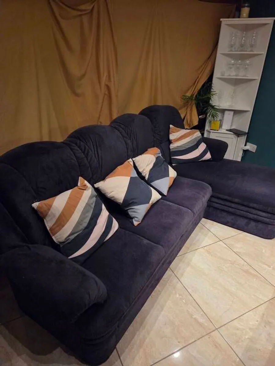 Corner sofa with bed and storage - Image 3