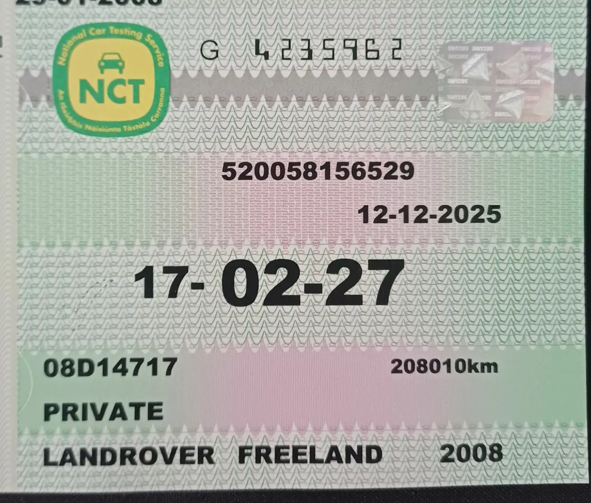 Land Rover Freelander 2008 - NCT valid to 2027 - Image 2