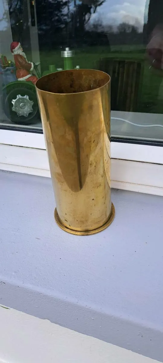 Old 1919 bullet shell - Image 1