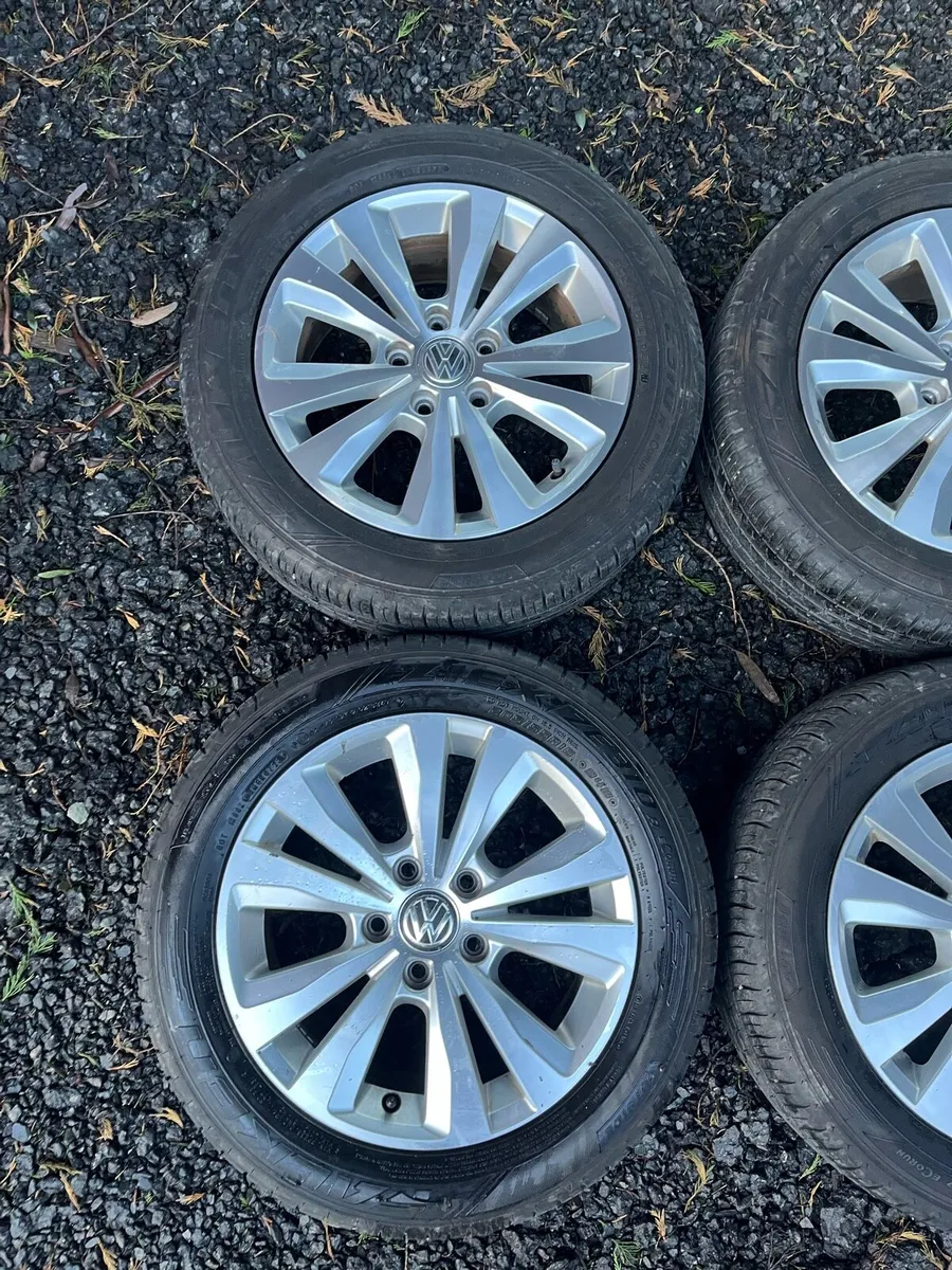 16’ Genuine VW Golf Caddy 5x112 alloy wheels - Image 2