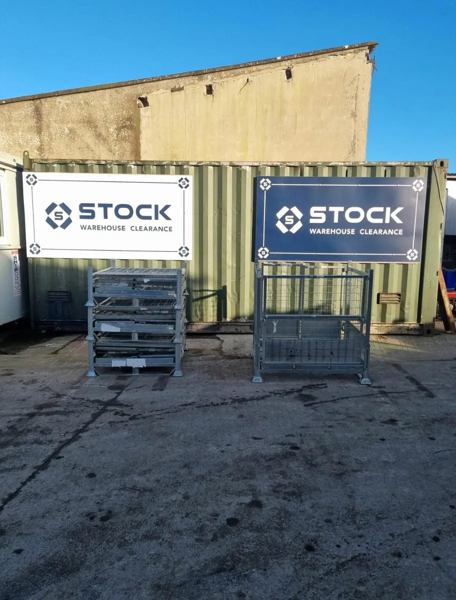 Heavy duty collapsible cages - Image 1