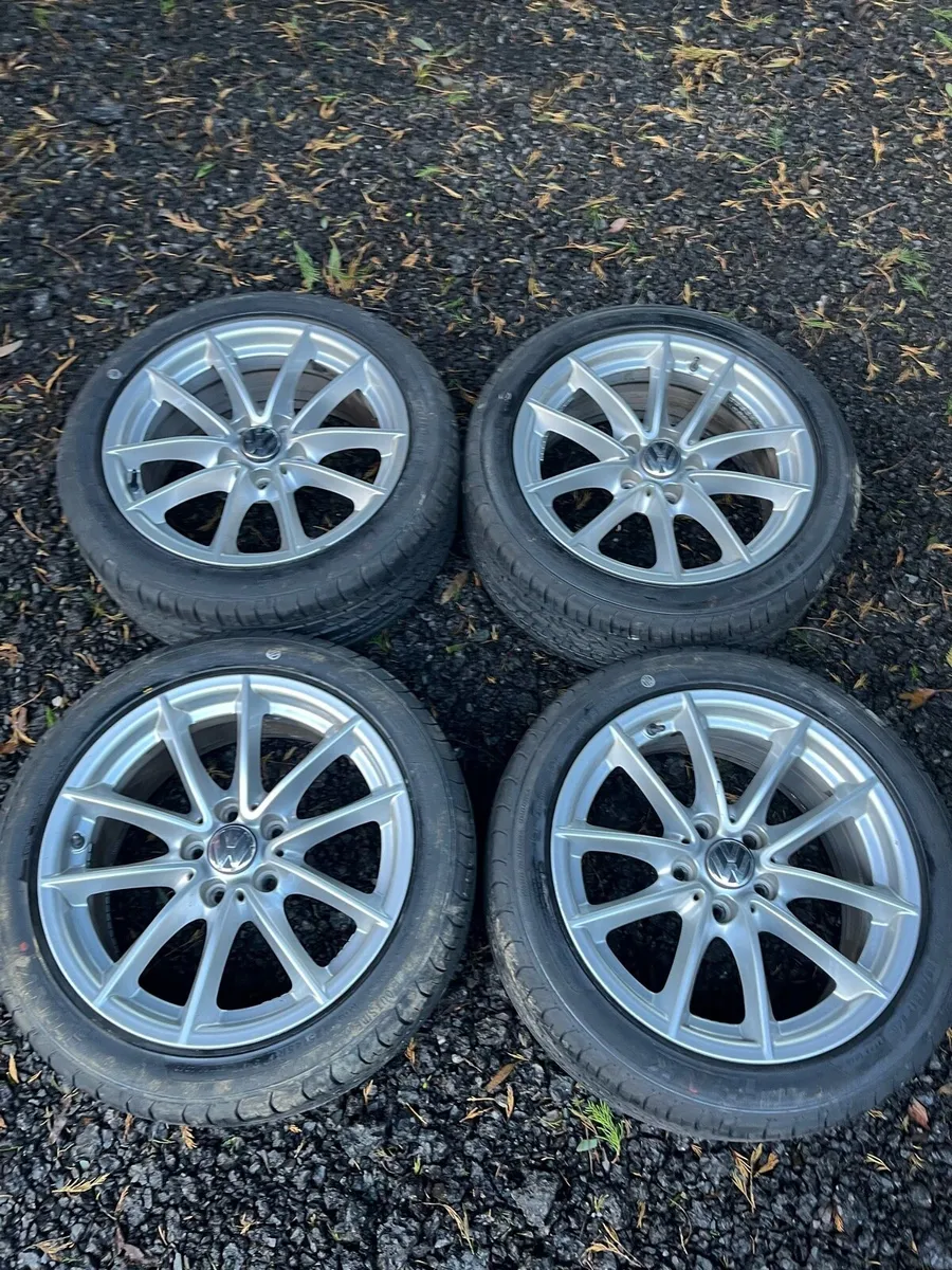17’ Genuine VW Golf Caddy 5x112 alloy wheels - Image 1