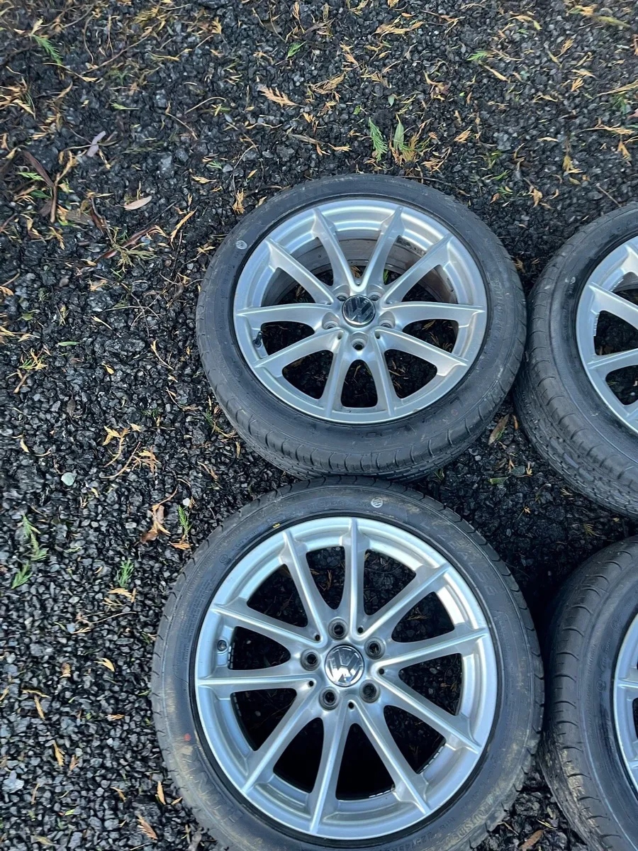 17’ Genuine VW Golf Caddy 5x112 alloy wheels - Image 2