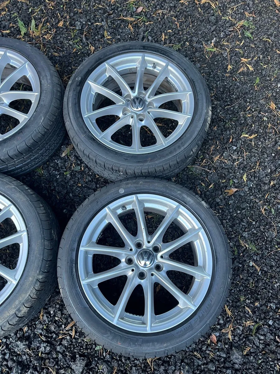 17’ Genuine VW Golf Caddy 5x112 alloy wheels - Image 3