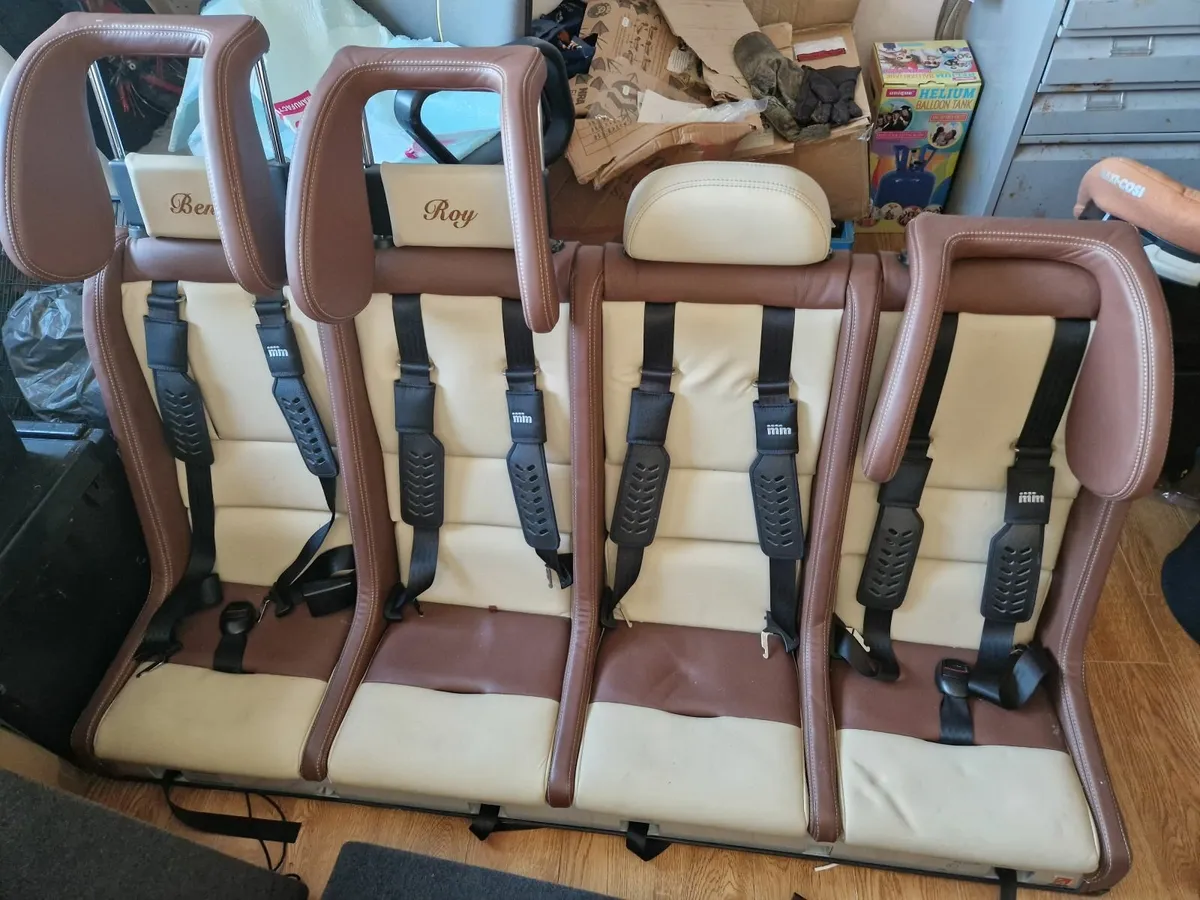 MultiMac preloved leather 1320 car bench 4 seater