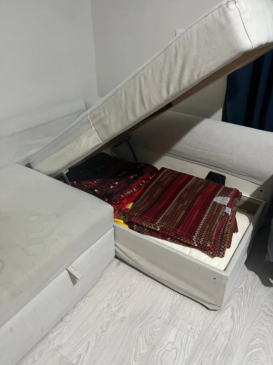 L-shape sofa bed(ikea) - Image 1