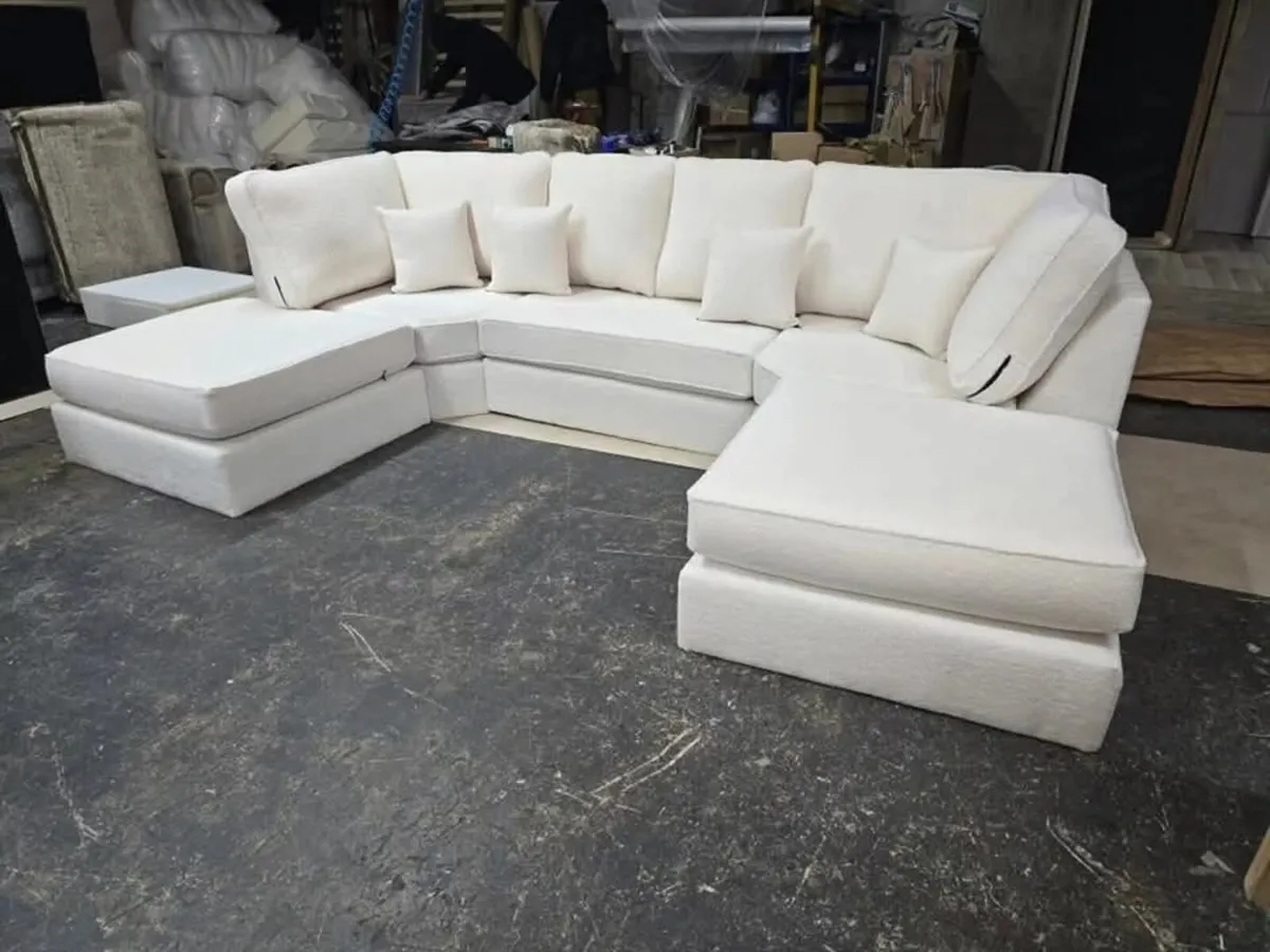 Ushape Scatter or Fullback Cushions Sofa - Image 2