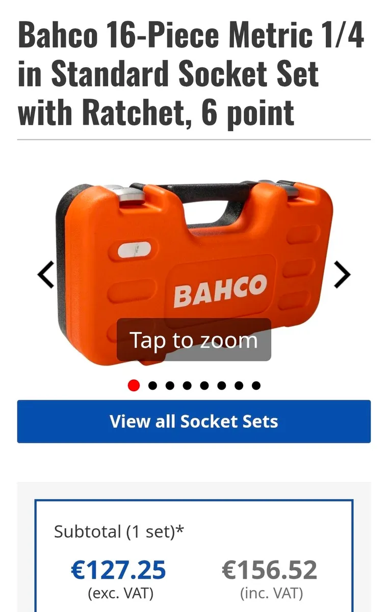BAHCO S160 professional ratchet kit, NEW! + gift - Image 4