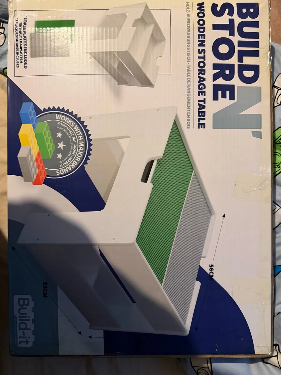 Lego storage table