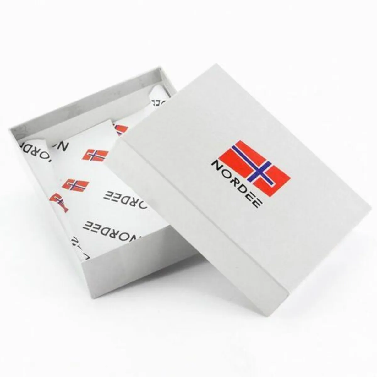 Nordee Man Leather Wallet Brown Truck, Tractor - Image 2