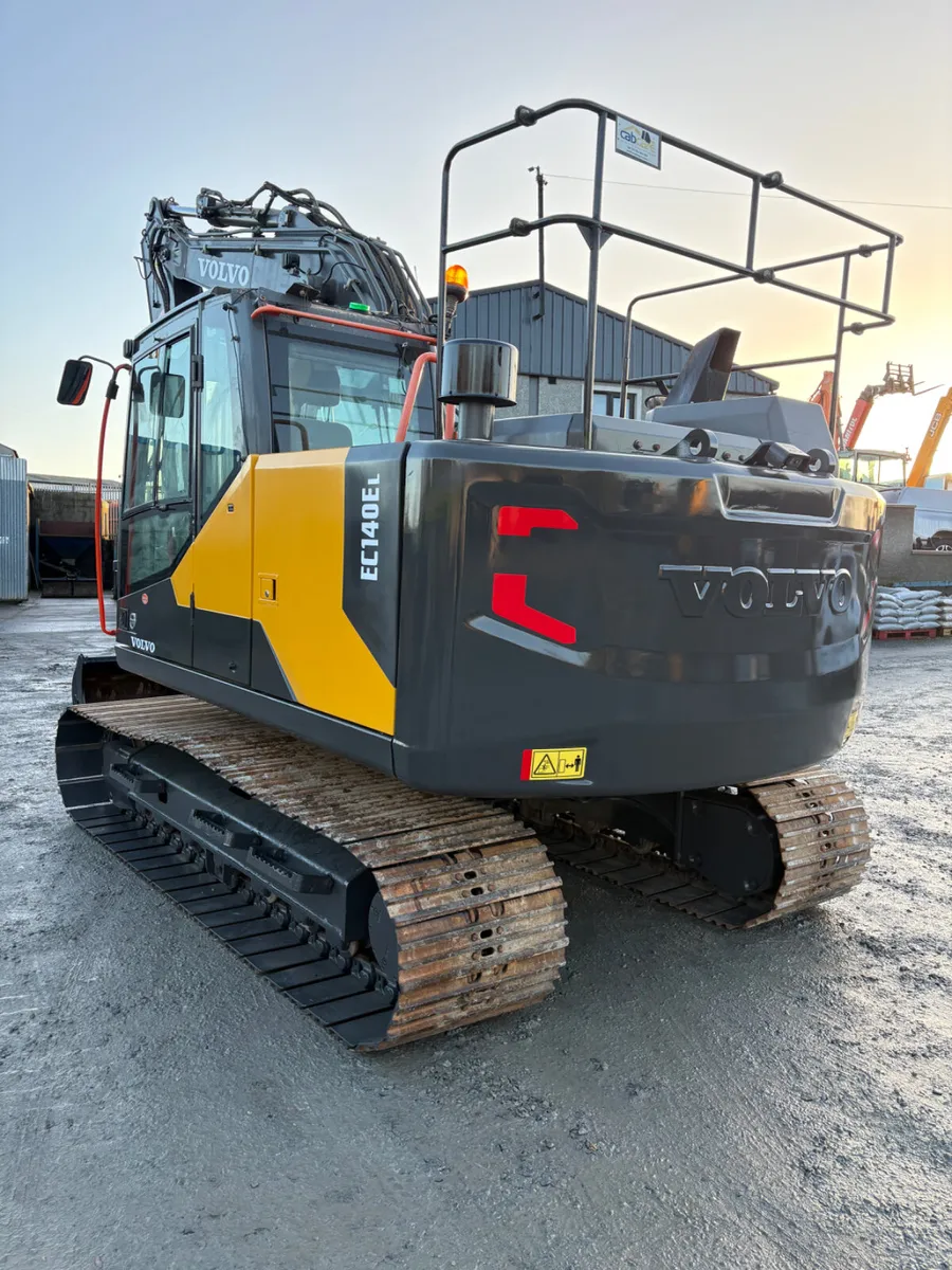 2018 Volvo EC140 EL low Hours Finance Arranged - Image 4