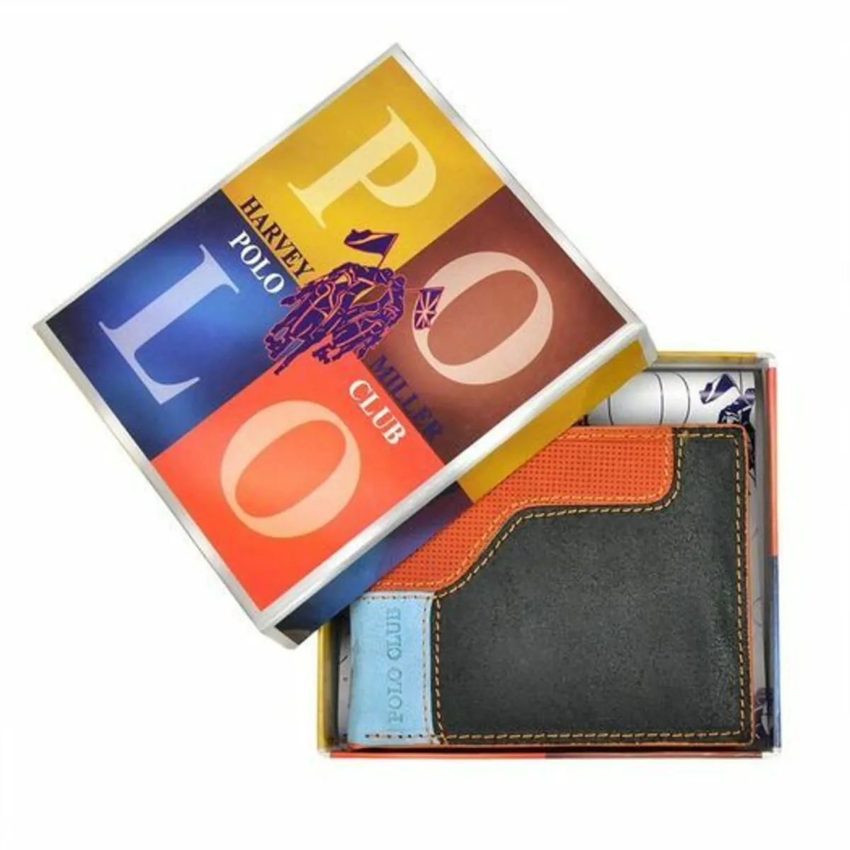 Harvey Miller Polo Club Man Leather Wallet - Image 1