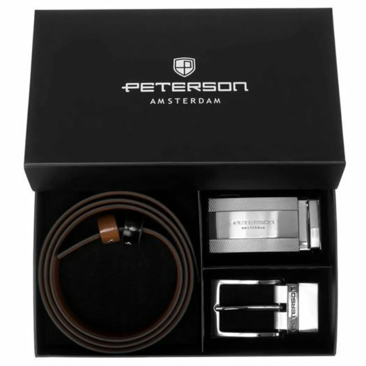 Belt Gift set Peterson Genuine Leather Belt  Man - Image 1