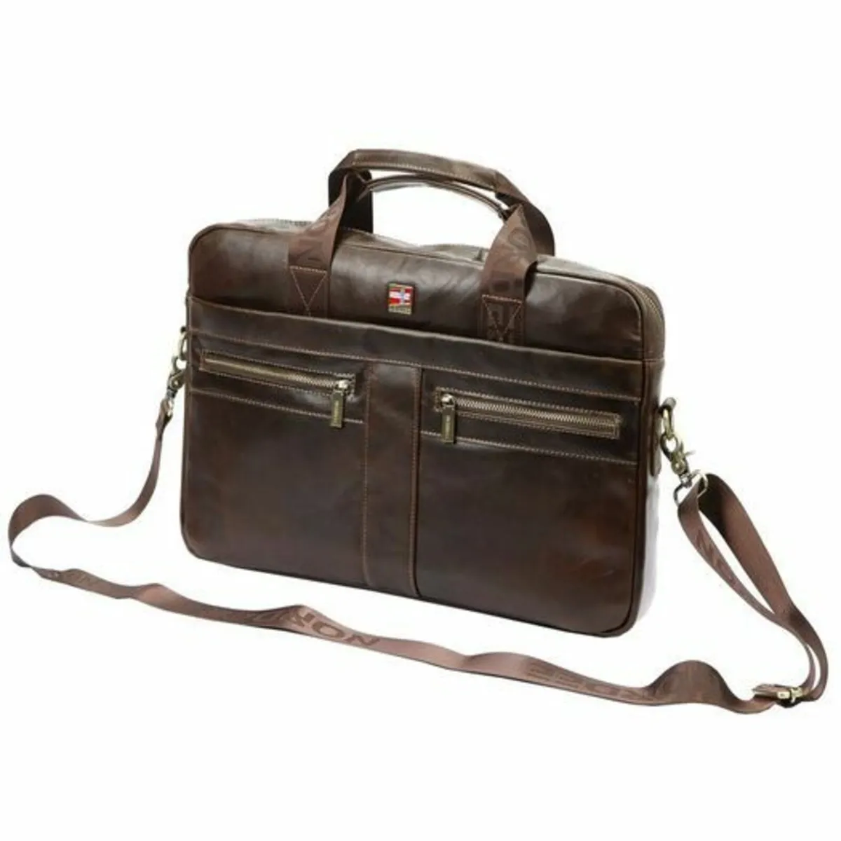 Leather Briefcase Nordee - Image 3