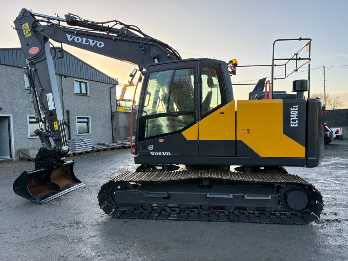 2018 Volvo EC140 EL low Hours Finance Arranged - Image 1