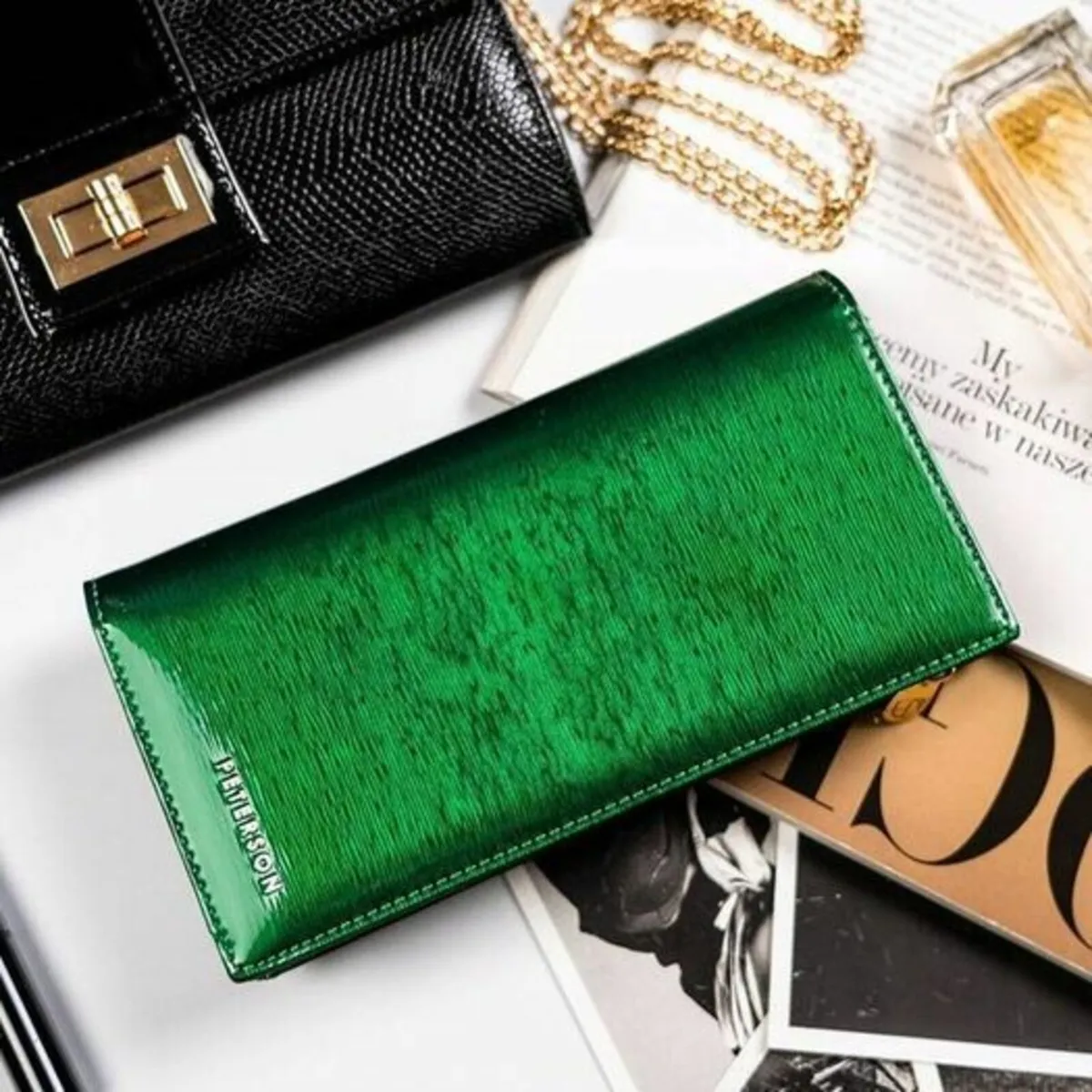 Peterson Genuine Leather Women Wallet/Purse Violet - Image 3