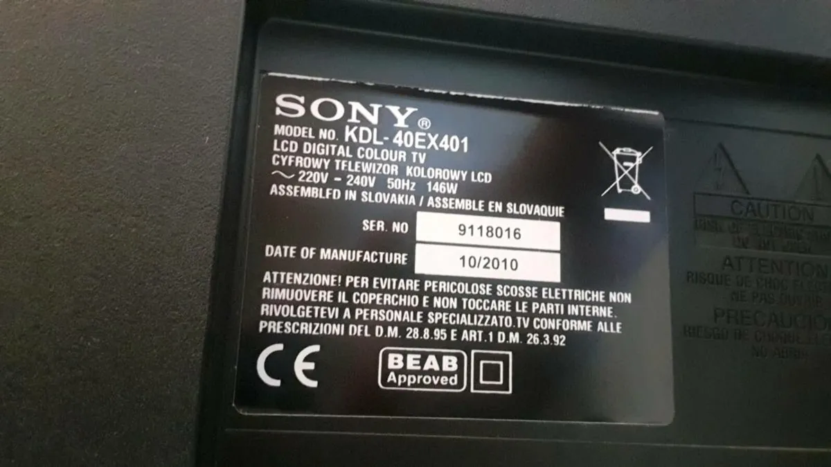 Sony Bravia TV - Image 3