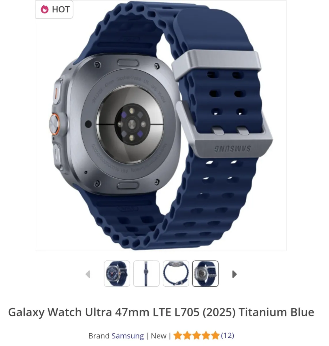 Samsung Watch Ultra 2025 LTE - Image 2