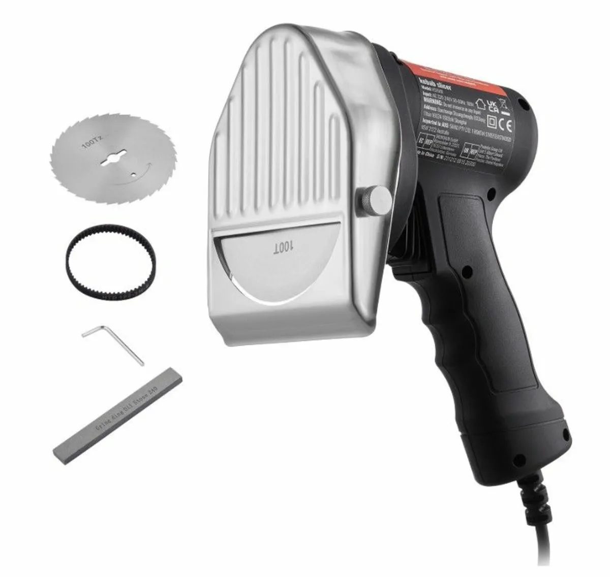 Electric Wired Turkish Barbecue Knife+2 Wavy Blade - Image 1