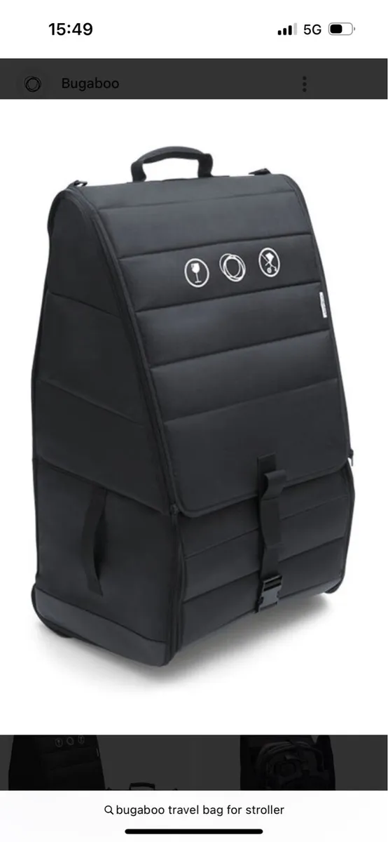 Bugaboo Comfort transport bag black - Image 2