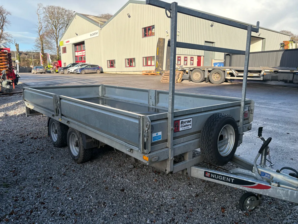 Nugent 14ft twin axle trailer - Image 1