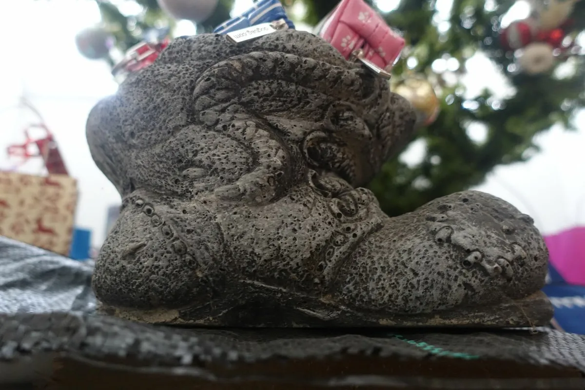 Decorative Planter in the Shape of a Boot - Image 1