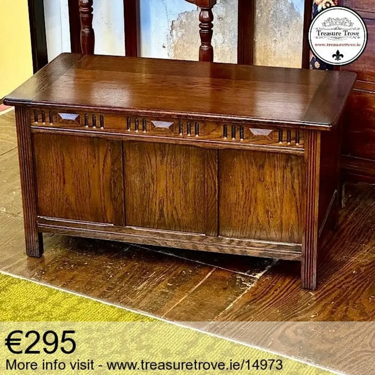 Antique and Vintage Blanket Boxes / Linen Trunks - Image 1