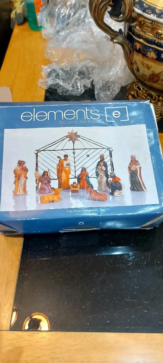 10pc Byzantine Nativity Set - Image 4