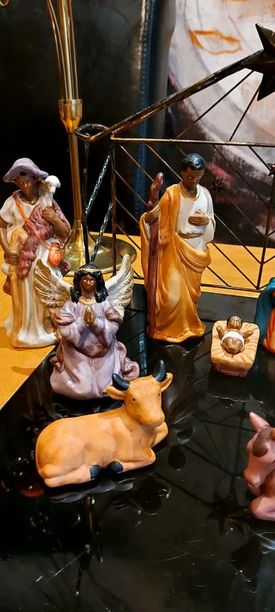 10pc Byzantine Nativity Set - Image 1