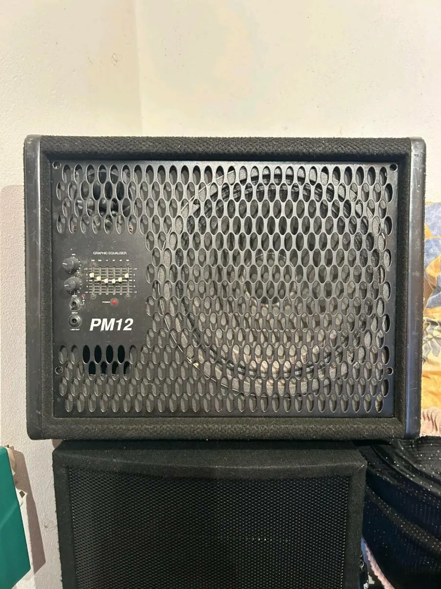 Peavey Speakers with Monitor - Image 2