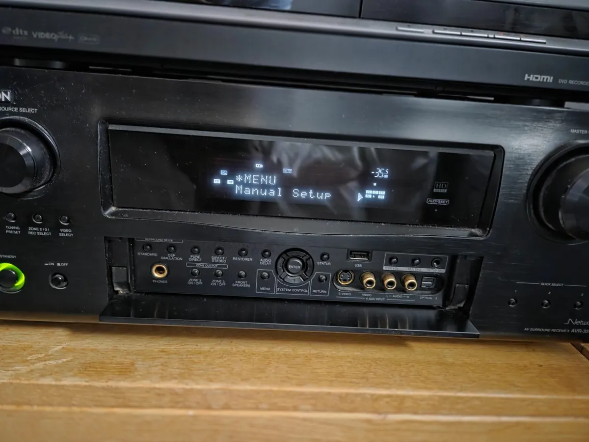 Denon avr.radio.lots of inputs and powerx7 - Image 2